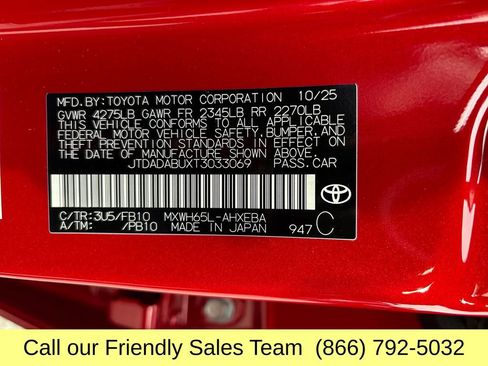 New 2026 Toyota Prius LE image 25