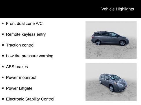 Used 2015 Toyota Sienna XLE image 5