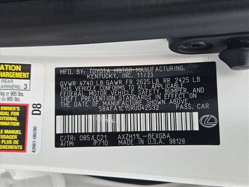 Used 2024 Lexus ES 300h Ultra Luxury FWD image 15