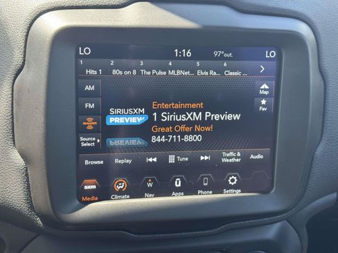 Used 2021 Jeep Renegade Latitude w/ Sun & Sound Group AWD/4WD image 24