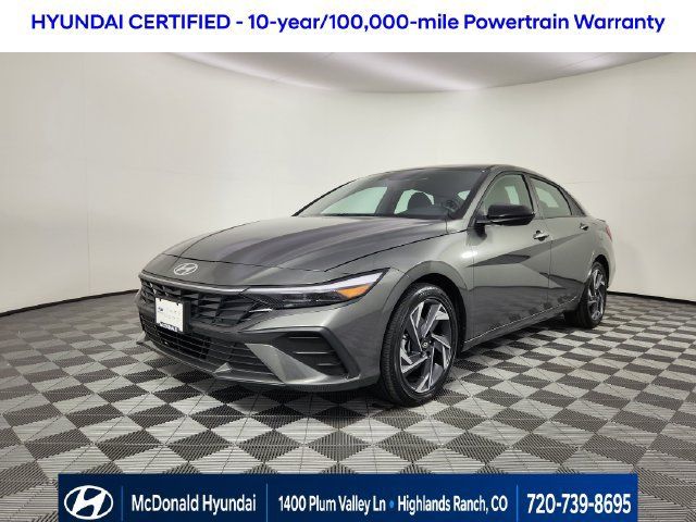 Certified 2025 Hyundai Elantra SEL FWD image 1