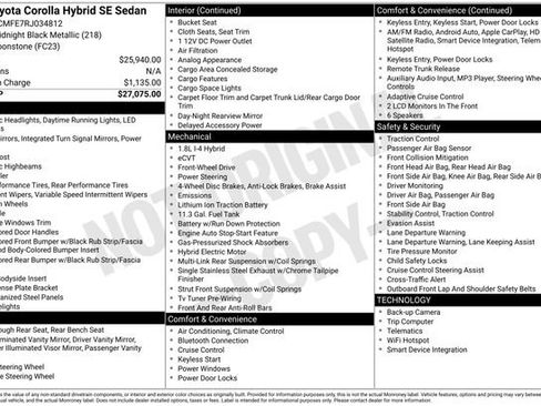 Used 2024 Toyota Corolla SE image 27