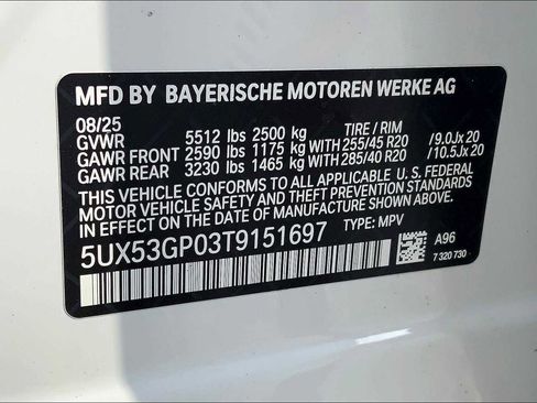 New 2026 BMW X3 xDrive30 w/ Convenience Package image 19