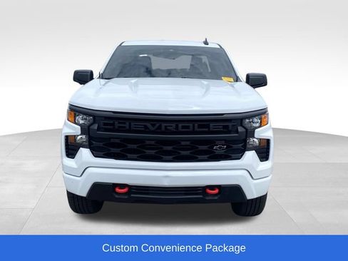 Certified 2024 Chevrolet Silverado 1500 Custom w/ Turbomax Blackout Package AWD/4WD image 2