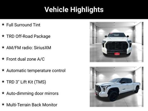 Used 2025 Toyota Tundra Limited w/ TRD Off-Road Package AWD/4WD image 2