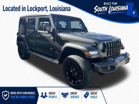 Used 2021 Jeep Wrangler Unlimited Sahara AWD/4WD image 1