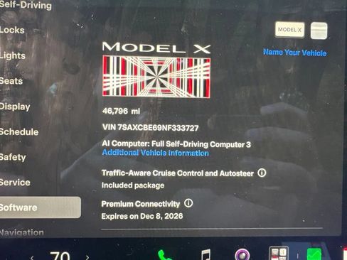 Used 2022 Tesla Model X Plaid AWD/4WD image 2