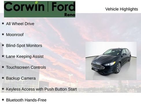 Certified 2019 Ford Fusion SE AWD/4WD image 7