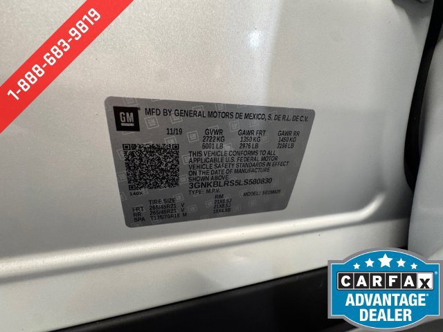 Certified 2020 Chevrolet Blazer Premier w/ Driver Confidence II Package AWD/4WD image 28