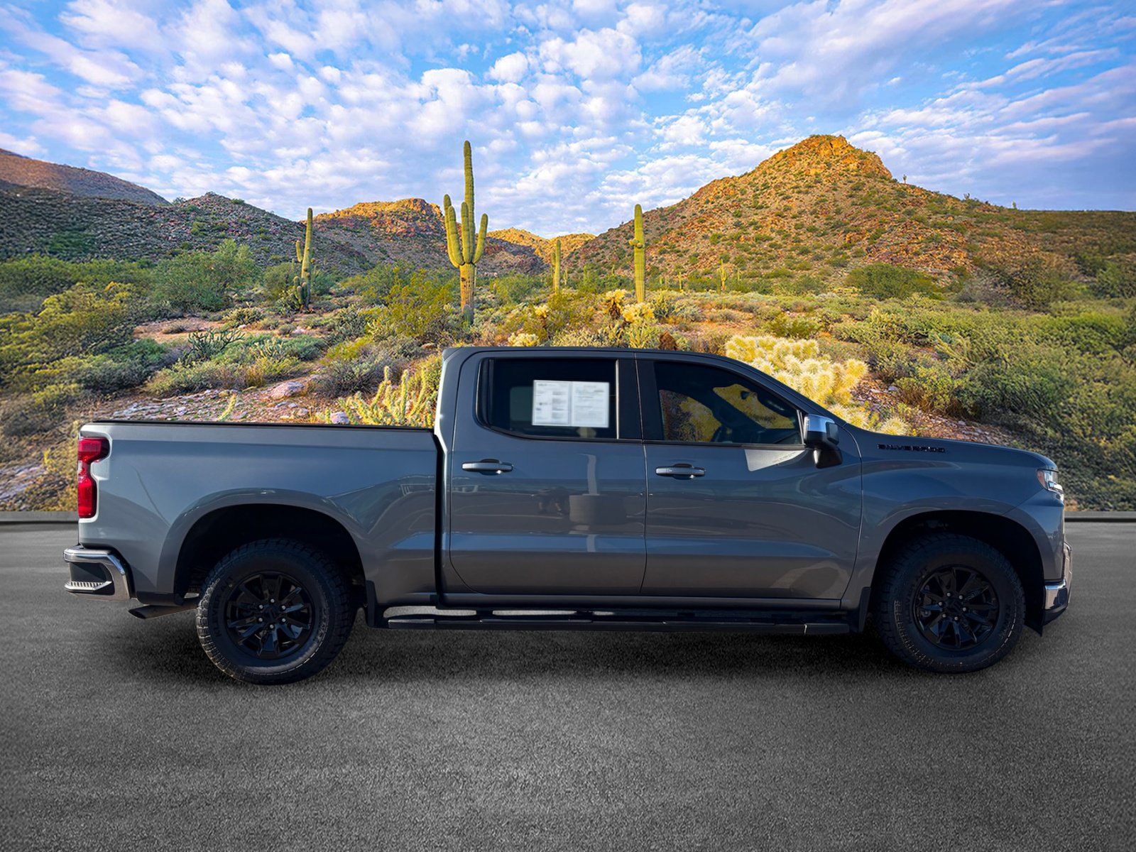 Used 2021 Chevrolet Silverado 1500 LT w/ LPO, Dark Essentials Package RWD image 8