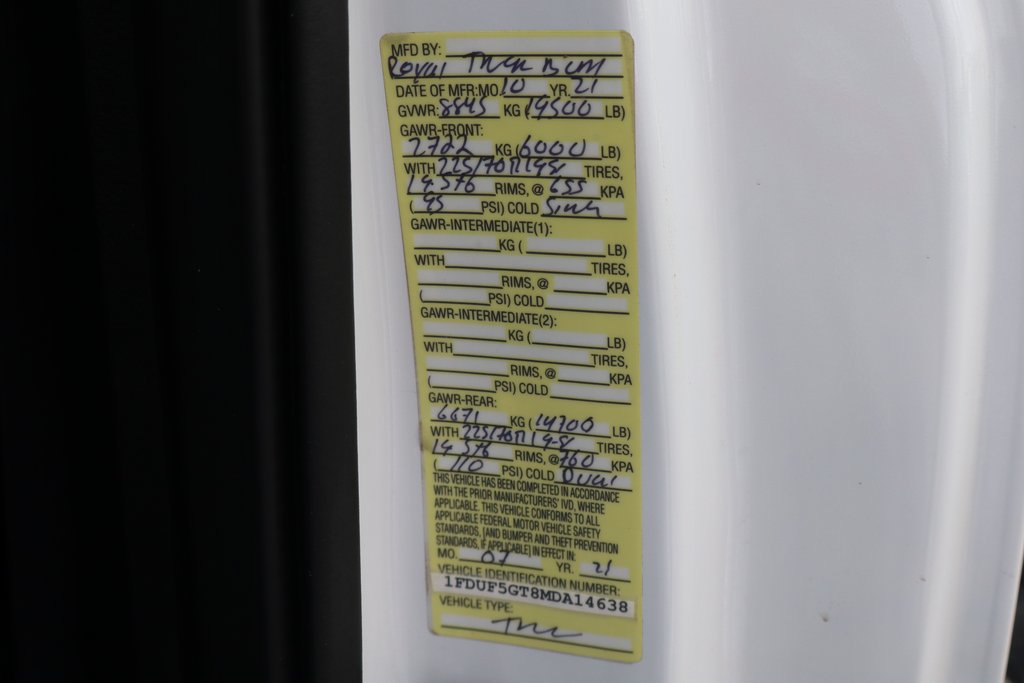 Used 2021 Ford F550 2WD Regular Cab Super Duty image 52