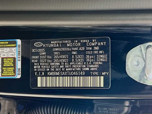 New 2026 Hyundai Palisade Calligraphy AWD/4WD image 22