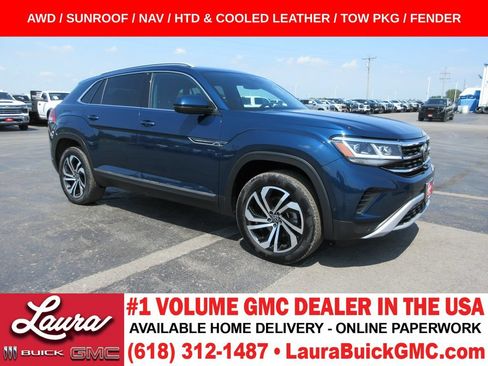 Used 2020 Volkswagen Atlas Cross Sport SEL Premium AWD/4WD image 1