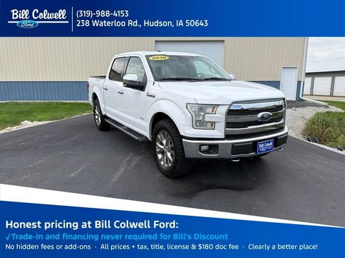 Used 2016 Ford F150 Lariat w/ Equipment Group 502A Luxury AWD/4WD image 1