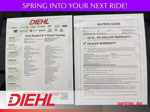 Used 2018 MAZDA CX-5 Grand Touring w/ Premium Package image 8