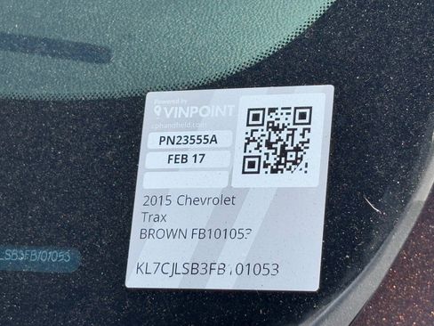 Used 2015 Chevrolet Trax LT w/ LPO, Protection Package image 30