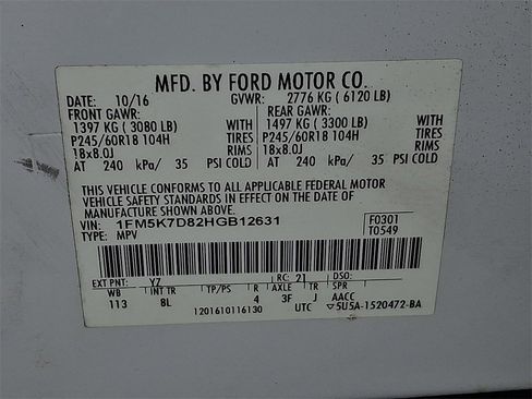 Used 2017 Ford Explorer XLT w/ Equipment Group 201A image 27