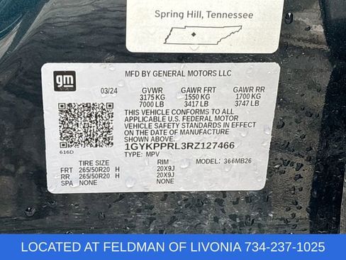 Certified 2024 Cadillac Lyriq Luxury w/ LPO, Floor Liner Package AWD/4WD image 33