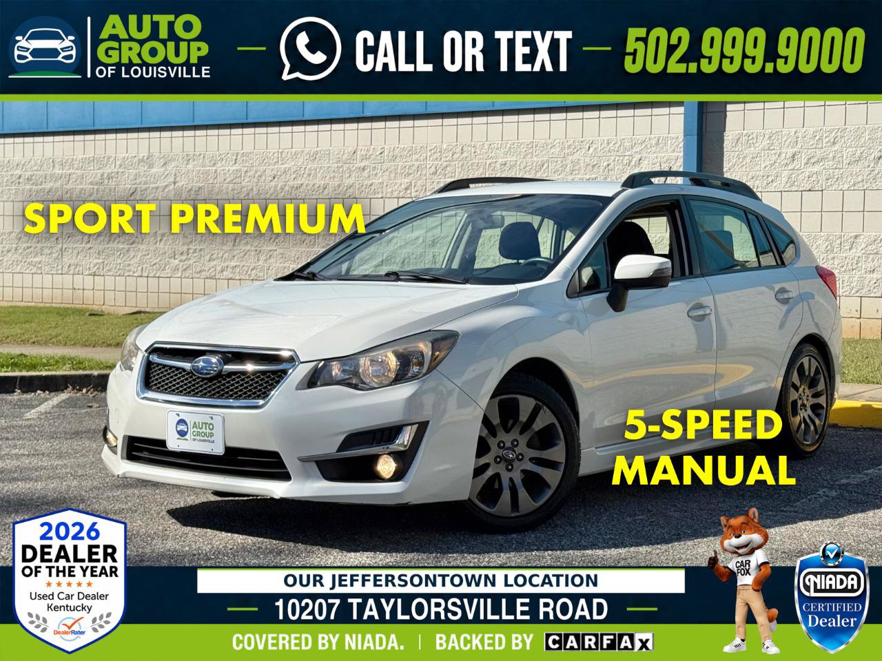 Used 2015 Subaru Impreza 2.0i Sport Premium AWD/4WD image 1