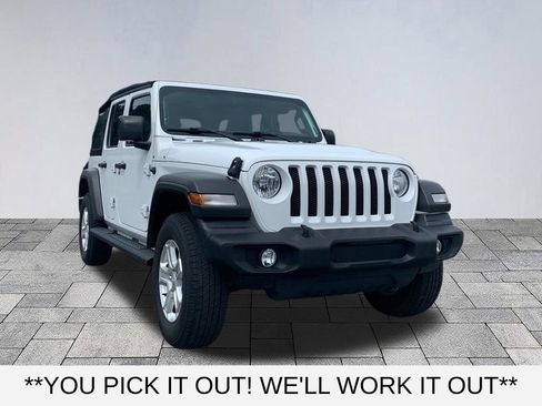 Certified 2021 Jeep Wrangler Unlimited Sport AWD/4WD image 1