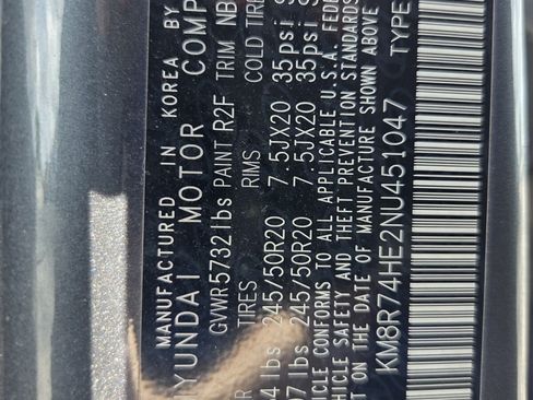 Used 2022 Hyundai Palisade Calligraphy FWD image 20