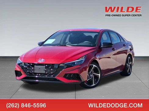 Used 2021 Hyundai Elantra N Line FWD image 1