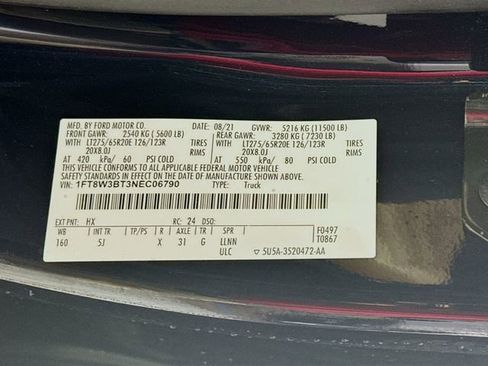 Certified 2022 Ford F350 Lariat w/ Lariat Ultimate Package image 37