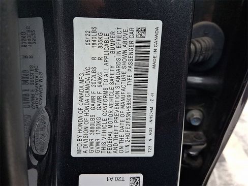 Used 2022 Honda Civic Sport image 28