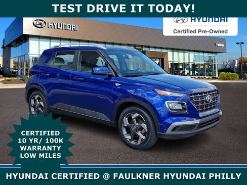 Certified 2023 Hyundai Venue SEL w/ Cargo Package FWD image 1