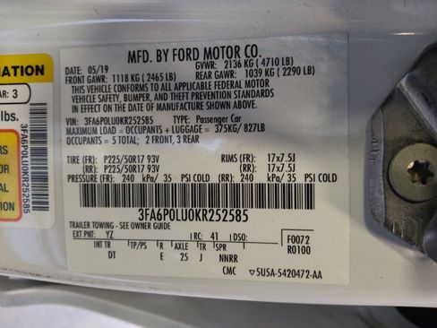 Used 2019 Ford Fusion SE image 33