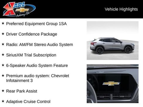 New 2026 Chevrolet Trax ACTIV w/ Driver Confidence Package FWD image 3