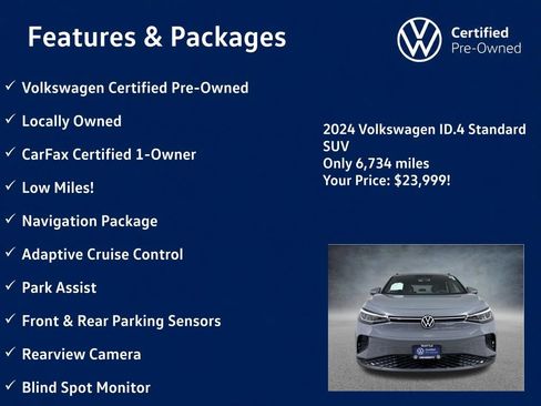 Used 2024 Volkswagen ID.4 2WD image 5