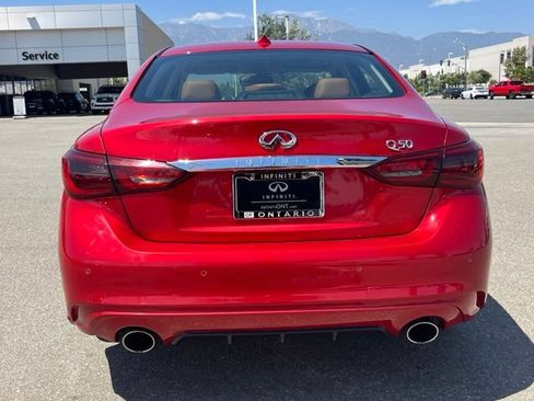 Certified 2023 INFINITI Q50 Luxe w/ Cargo Package RWD image 8