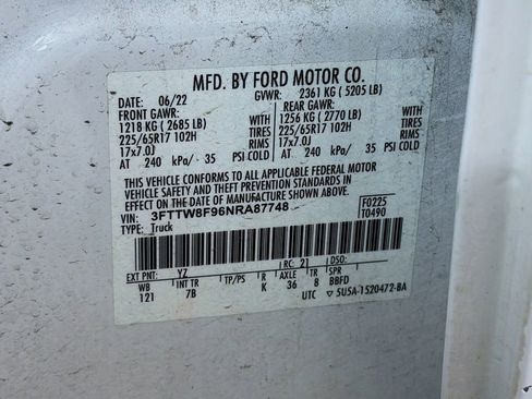 Used 2022 Ford Maverick XLT w/ Equipment Group 300A Standard AWD/4WD image 30