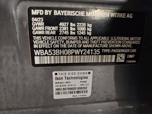 Used 2023 BMW 530i w/ Premium Package RWD image 25