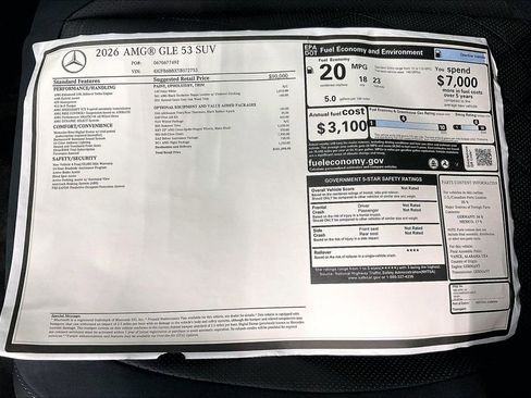 New 2026 Mercedes-Benz GLE 53 AMG GLE 53 AMG image 19