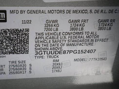Certified 2023 GMC Sierra 1500 SLT w/ SLT Premium Plus Package image 33