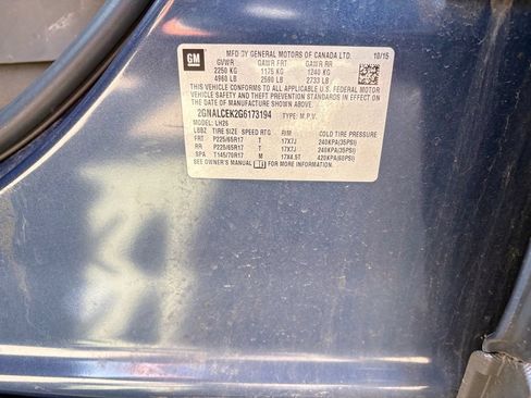 Used 2016 Chevrolet Equinox LT w/ Convenience Package FWD image 38
