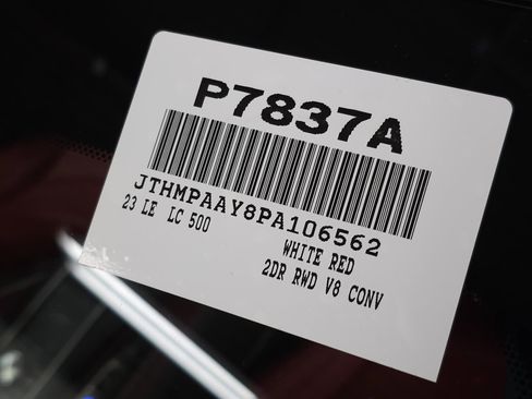 Used 2023 Lexus LC 500 Convertible w/ Touring Package RWD image 41