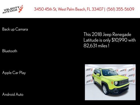 Used 2018 Jeep Renegade Latitude w/ Cold Weather Group image 28