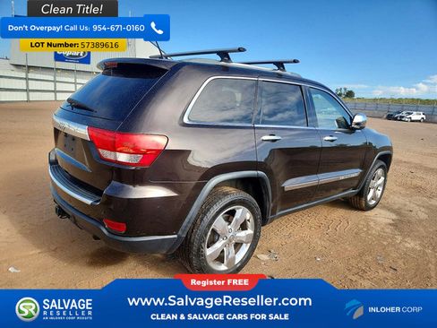 Used 2012 Jeep Grand Cherokee Overland Summit AWD/4WD image 4