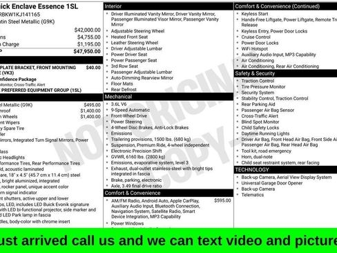 Used 2019 Buick Enclave Essence FWD image 1