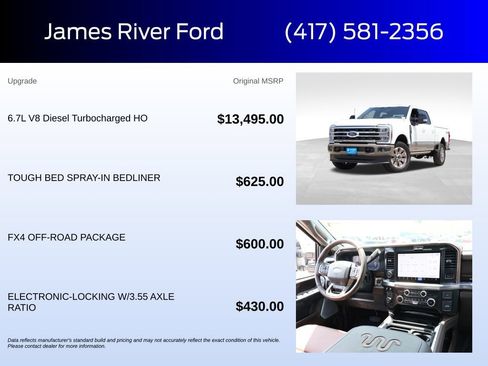 New 2026 Ford F350 King Ranch w/ FX4 Off-Road Package AWD/4WD image 5