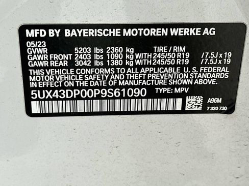 Used 2023 BMW X3 sDrive30i RWD image 33