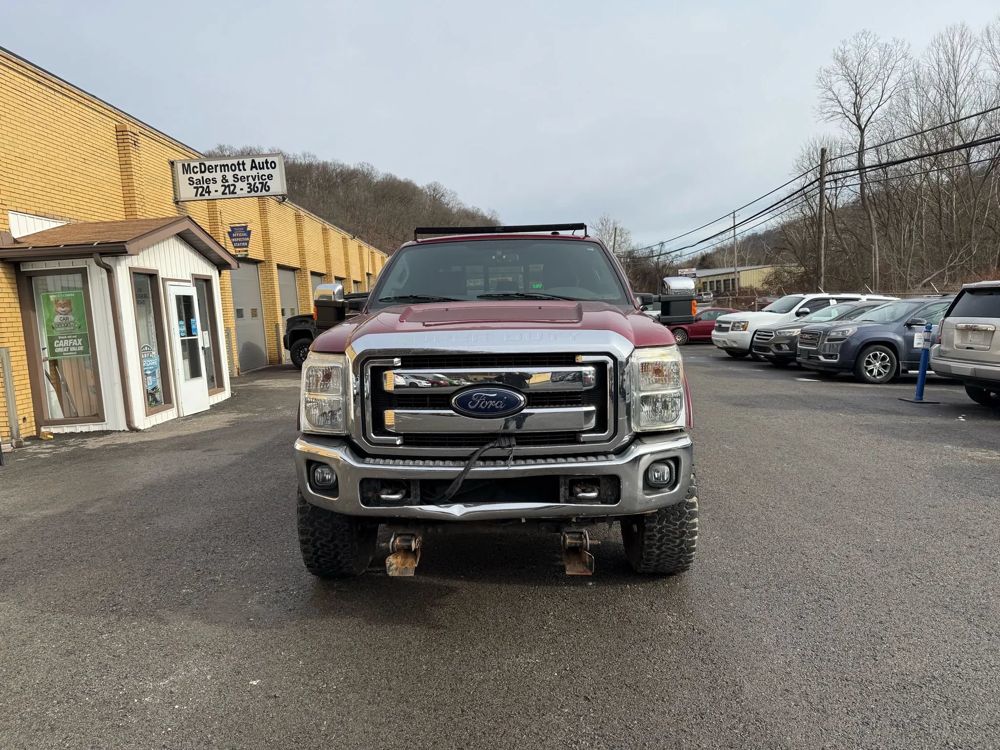 Used 2015 Ford F250 Lariat w/ Lariat Ultimate Package AWD/4WD image 5