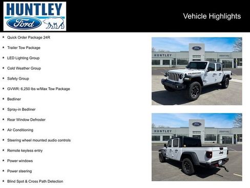 Used 2021 Jeep Gladiator Rubicon w/ LED Lighting Group image 2