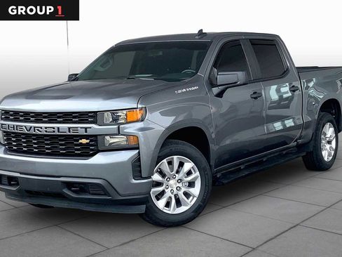 Used 2021 Chevrolet Silverado 1500 Custom RWD image 1