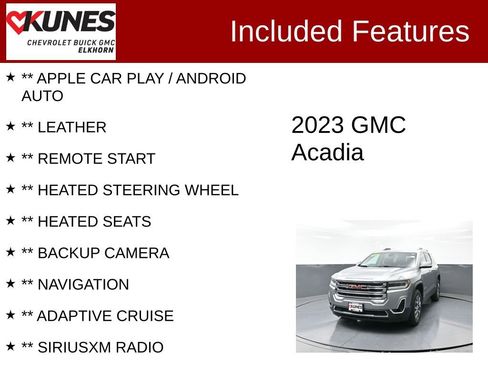 Used 2023 GMC Acadia SLT image 2