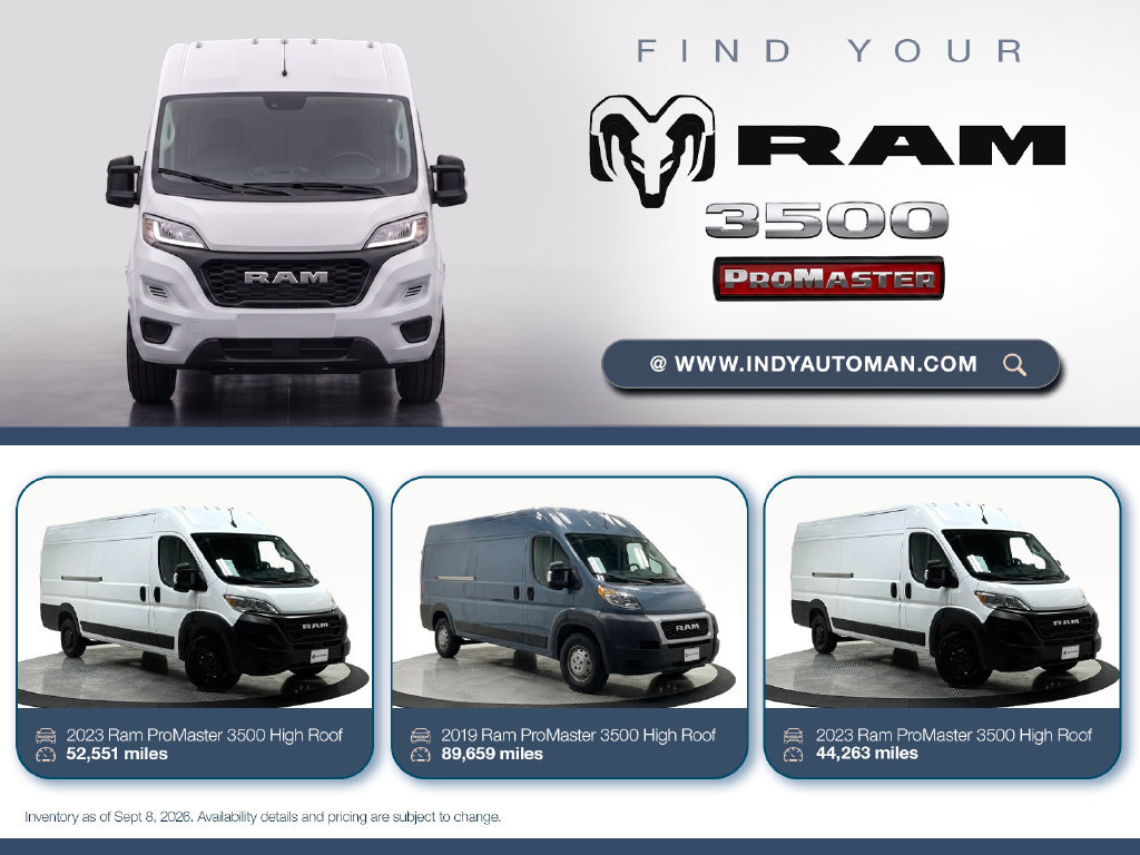 Used 2023 RAM ProMaster 3500 w/ Driver Convenience Group FWD image 1