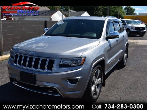 Used 2014 Jeep Grand Cherokee Overland w/ Advanced Technology Group AWD/4WD image 1